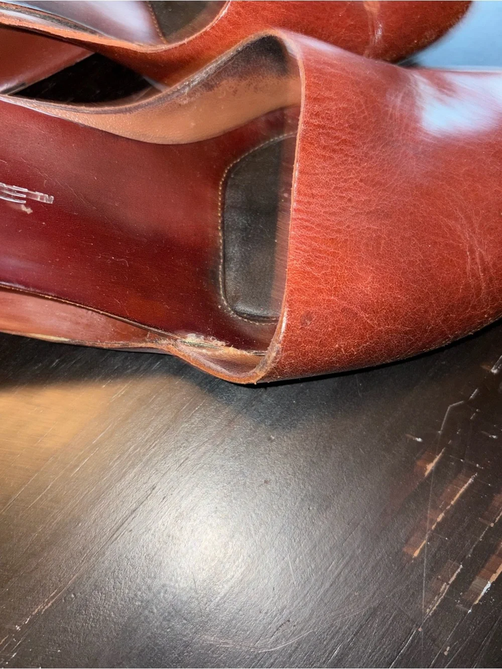 RARE! United Nude Mobius Mid Toe Cap Leather 8 - Picture 6 of 8